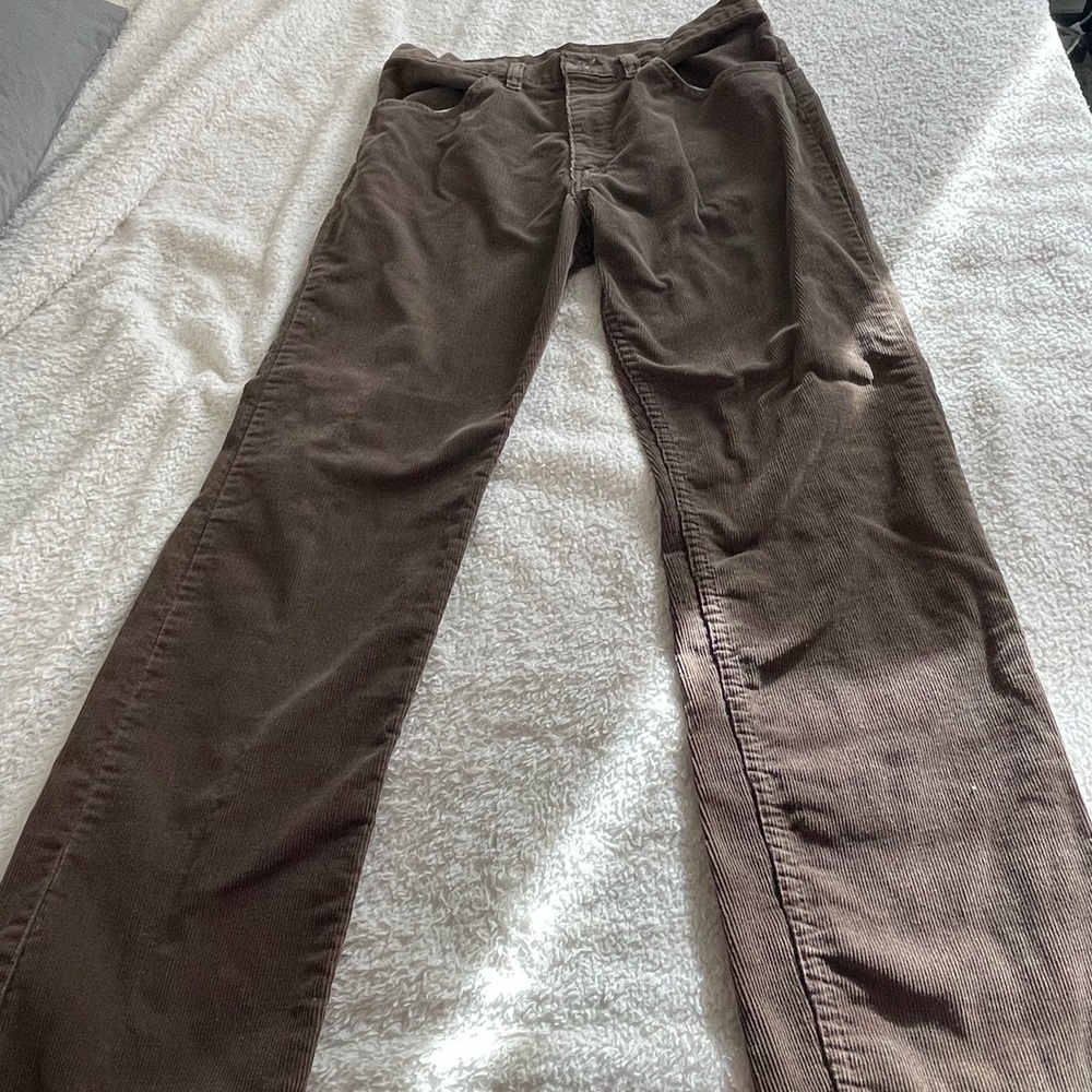 GAP Taupe Corduroy Trousers